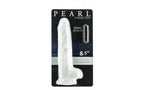 BMS Factory Addiction Pearl Suction Cup Realistic Dildo 8.5 Inch Pearl White BMS Factory