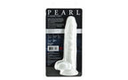 BMS Factory Addiction Pearl Suction Cup Realistic Dildo 8.5 Inch Pearl White BMS Factory
