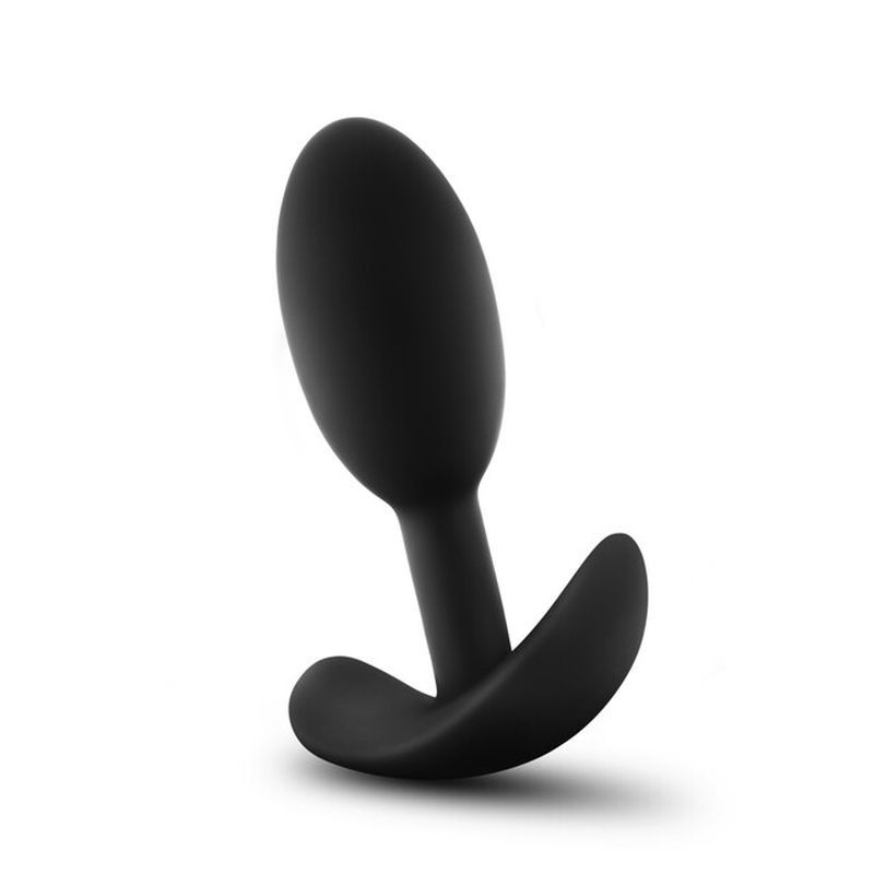 Anal Adventures Platinum Silicone Vibra Slim Plug Small Secondary image