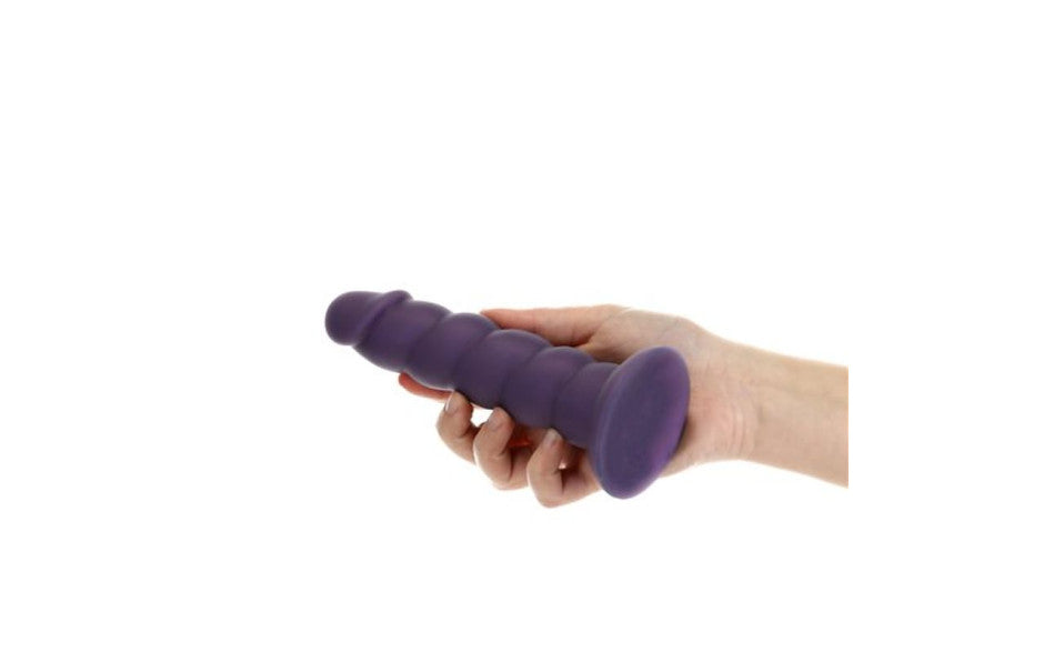 BMS Factory Addiction Unicorn Realistic Dildo 7 inch Purple BMS Factory