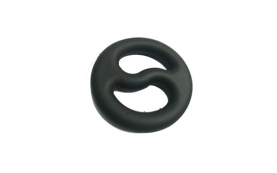 BRUTUS Yin Yang Silicone Cock & Ball Duo Ring