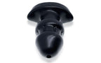 Oxballs Drain O Flow Thru Butt Plug Black Oxballs