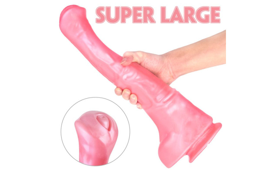 S Hande Duke Horse Dong With Balls XXL Pink S-Hande