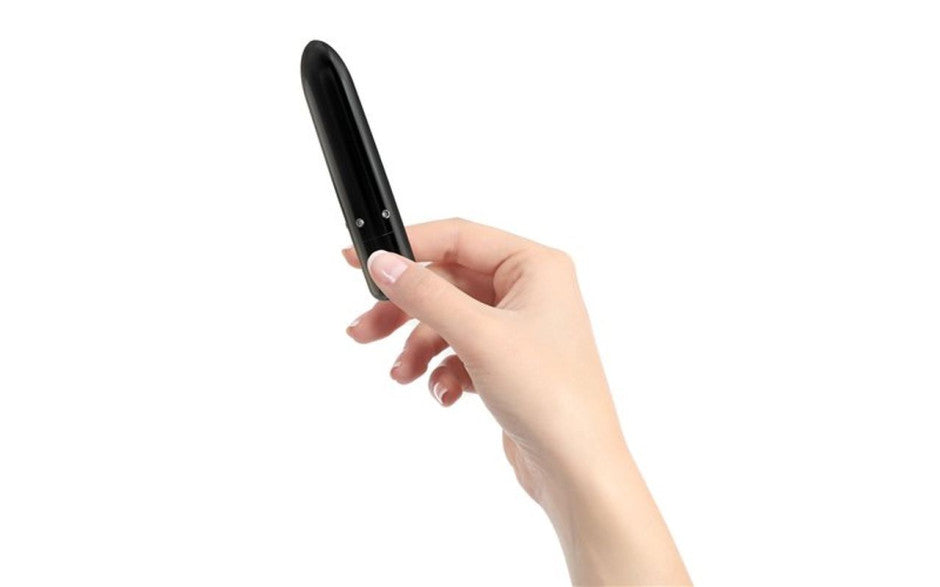 PowerBullet Pretty Point Power Bullet Vibrator 4 Inch Black PowerBullet