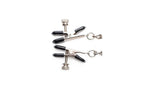 XR Brands Master Series Titty Taunter Nipple Clamps With Weighted Bead XR Brands