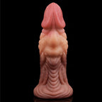 Lovetoy Nature Cock Dual Layer Huge ALIEN Silicone Butt Plug Dildo 7 Inch Lovetoy