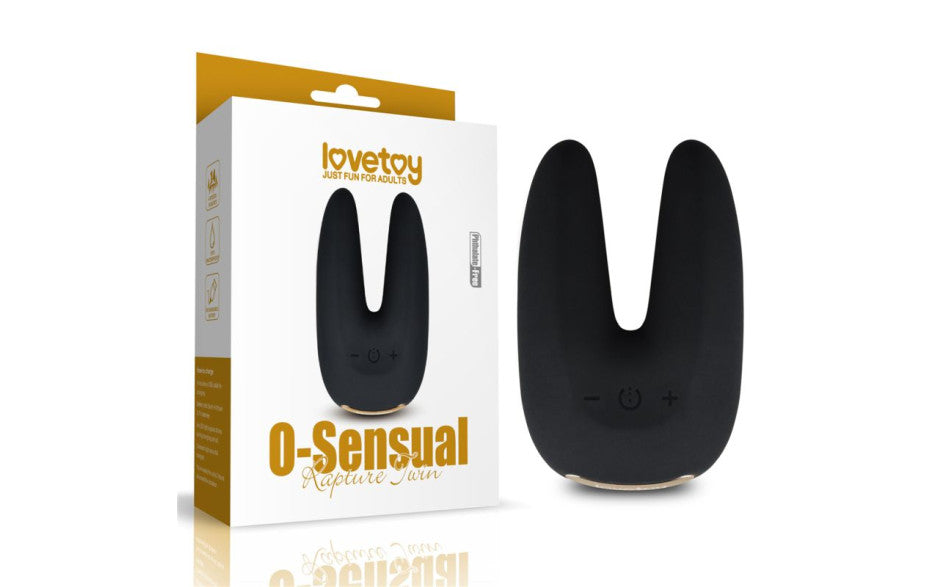 Lovetoy O Sensual Rapture Dual Motor Clit Massager Vibrator Lovetoy