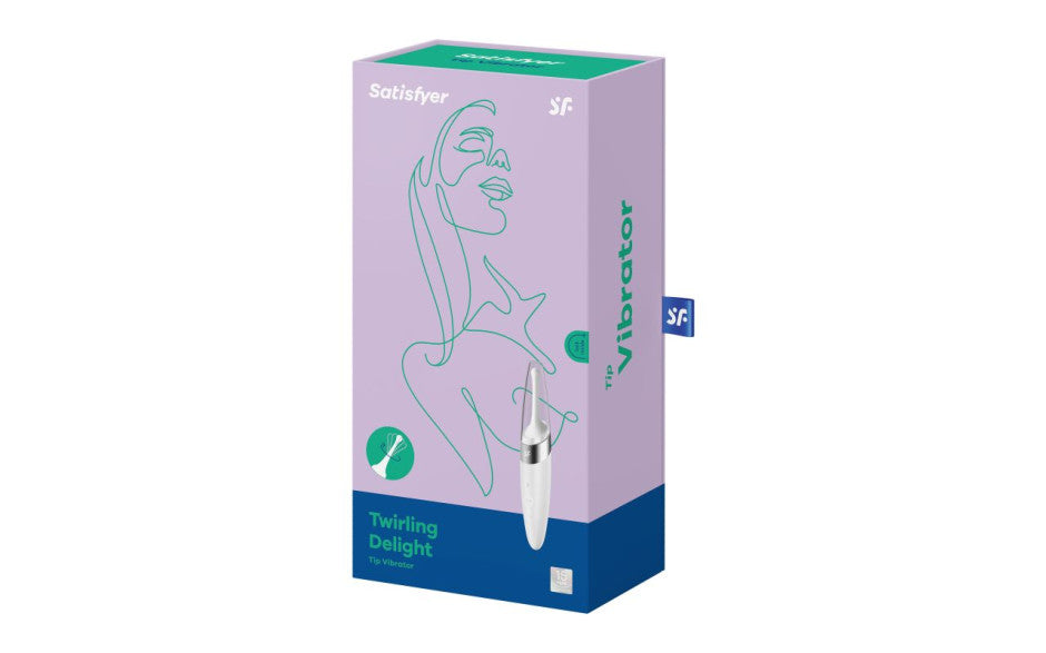 Satisfyer Twirling Delight Tip Stimulator Clitoral Massager White Satisfyer Main image