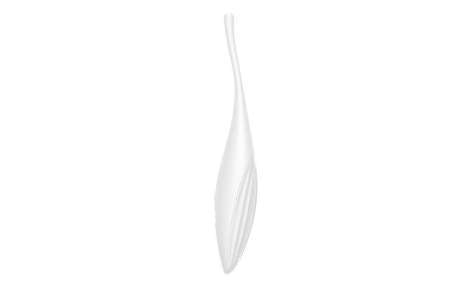 Satisfyer Twirling Joy Tip Stimulator App Controlled Circulating Vibrator White Satisfyer
