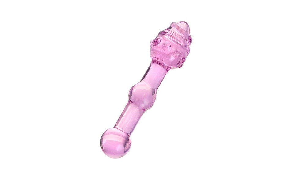 Sexus Unisex Glass Dildo 17cm Pink Sexus Glass