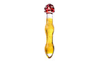 Sexus Glass Dildo 20.5cm Yellow & Red Sexus Glass