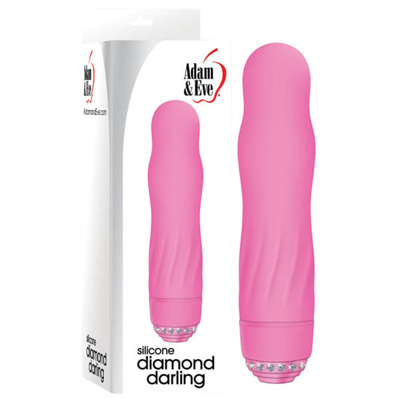 Adam & Eve Diamond Darling Vibrator 10.25cm