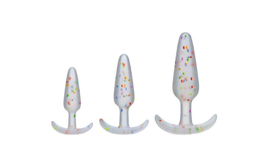 Doc Johnson Pride Silicone Anal Trainer Set Secondary image
