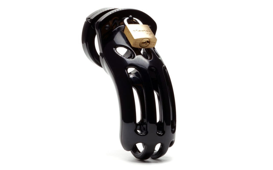 CBX Cockcage The Curve Premium Male Chastity Device Black CB-X