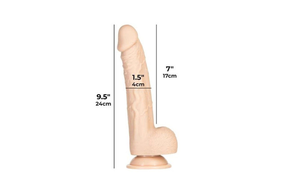 BMS Factory Addiction Tristan Realistic Dong Beige 9 Inch BMS Factory