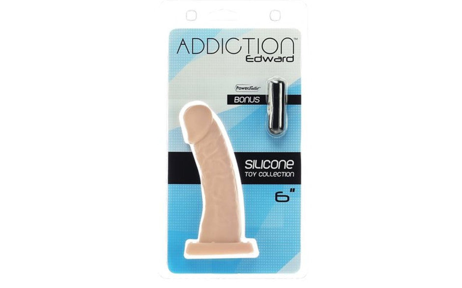 BMS Factory Addiction Edward Realistic Non Vibrating Dong 6 Inch Beige BMS Factory