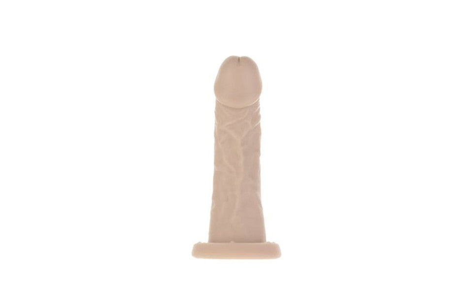 BMS Factory Addiction Edward Realistic Non Vibrating Dong 6 Inch Beige Secondary image