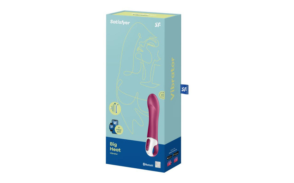 Satisfyer Big Heat App Connected Warming Intense G Spot Massager Satisfyer