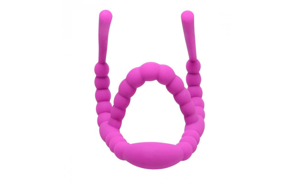 XR Brands Frisky Petal Pusher Silicone Labia Spreader Secondary image