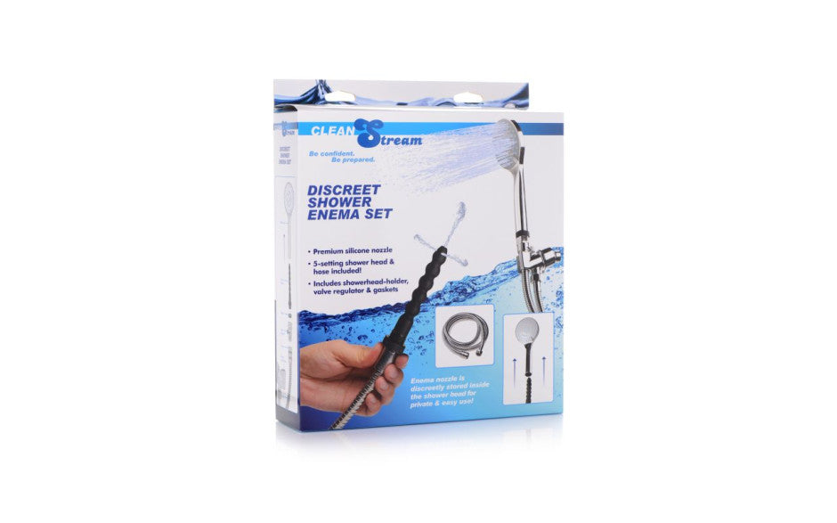 XR Brands CleanStream Discreet Shower Enema Set XR Brands