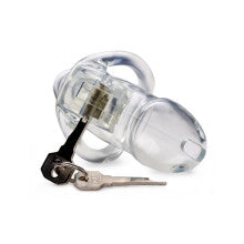 XR Brands Master Series Clear Captor Male Chastity Cage XR Brands