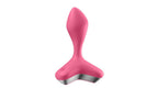 Satisfyer Game Changer Waterproof Silicone Vibrating Butt Plug Pink Satisfyer