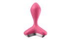 Satisfyer Game Changer Waterproof Silicone Vibrating Butt Plug Pink Satisfyer