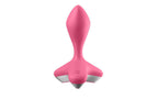 Satisfyer Game Changer Waterproof Silicone Vibrating Butt Plug Pink Satisfyer