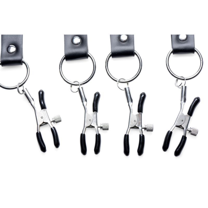Master Series Spread XL Labia Spreader Straps Master Series