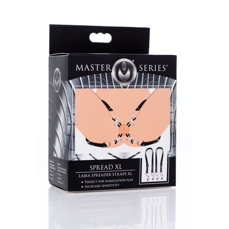 Master Series Spread XL Labia Spreader Straps Master Series
