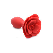 XR Brands Master Series Booty Bloom Silicone Rose Anal Plug Red XR Brands