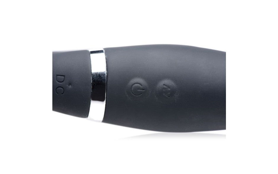 XR Brands Strap U Mighty Rider 10X Strapless Strap On Black With Remote XR Brands