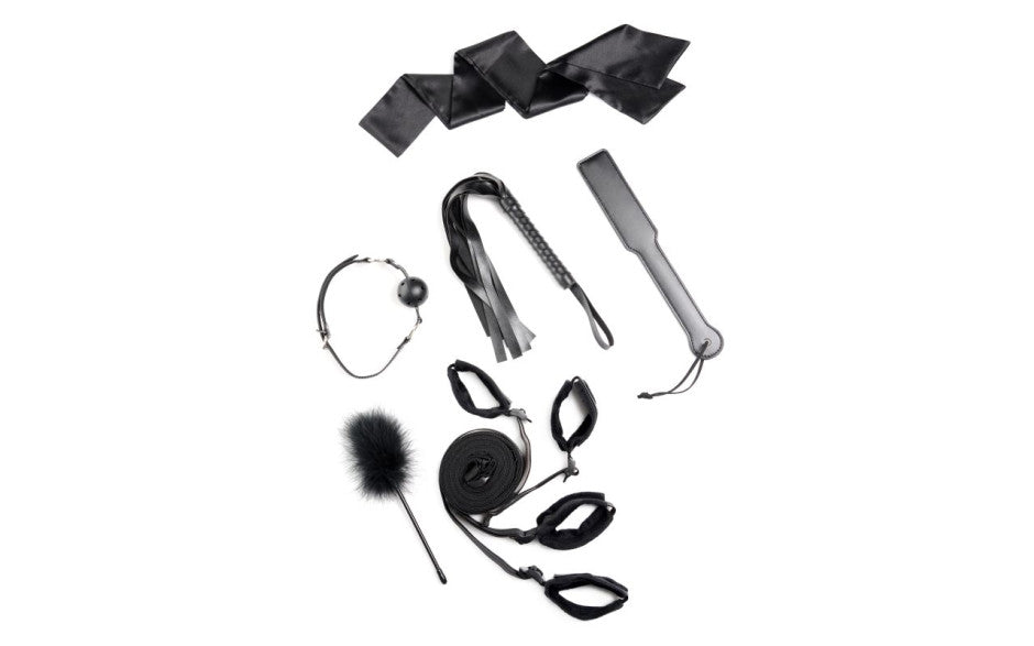 XR Brands Strict Bed Restraint Bondage Kit Black Secondary image