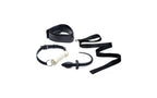XR Brands Tailz Puppy Play Set Includes Gag Plug & Collar Black XR Brands