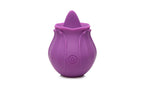 XR Brands Bloomgasm Wild Violet 10X Licking Clitoral Vibrator XR Brands