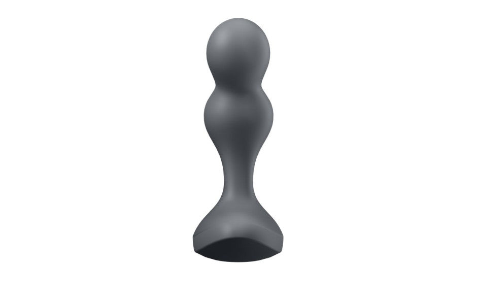 Satisfyer Deep Diver App Controlled Vibrating Butt Plug Grey Satisfyer