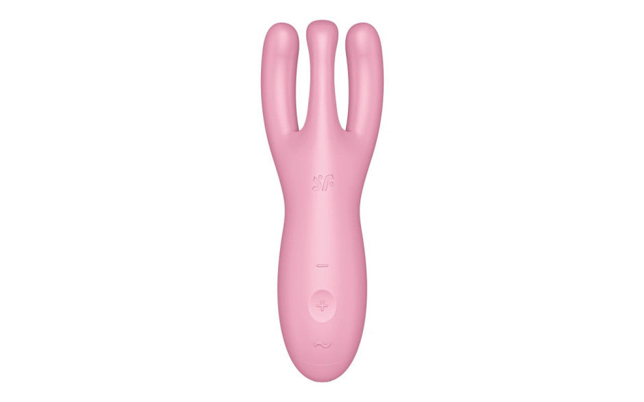 Satisfyer Threesome 4 App Controlled Lay On Vibrator Pink Secondary image