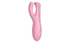 Satisfyer Threesome 4 App Controlled Lay On Vibrator Pink Satisfyer