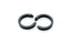 CB X Mens Cock Cage U Ring 2 Piece L / XL CB-X