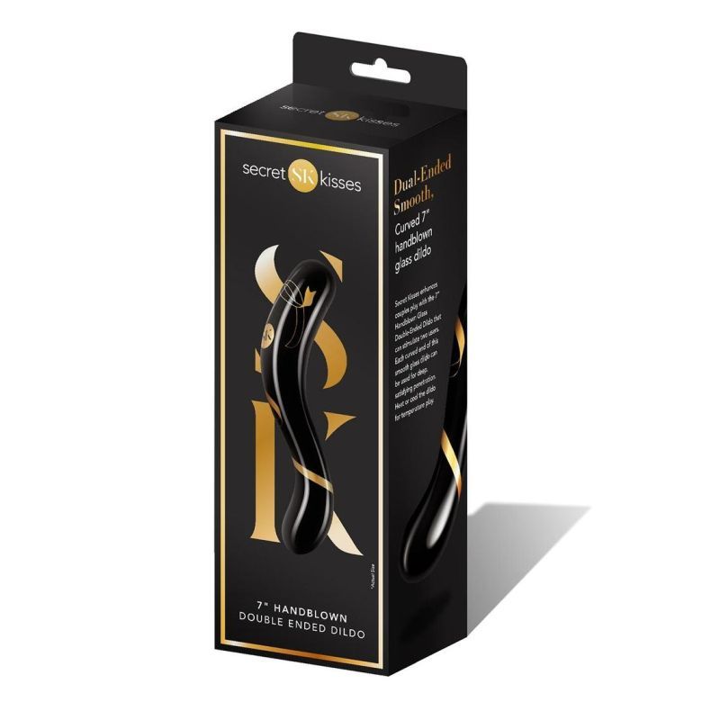 Secret Kisses Handblown Double Ended Dildo Secret Kisses