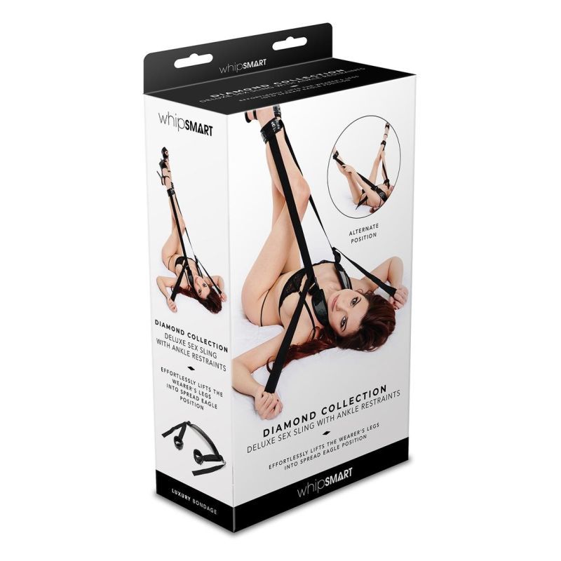 Whip Smart Diamond Deluxe Sex Swing With Ankle Restraints Secondary image