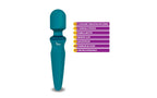 Viben Fierce Rechargeable Vibrating Wand Massager Ocean Viben
