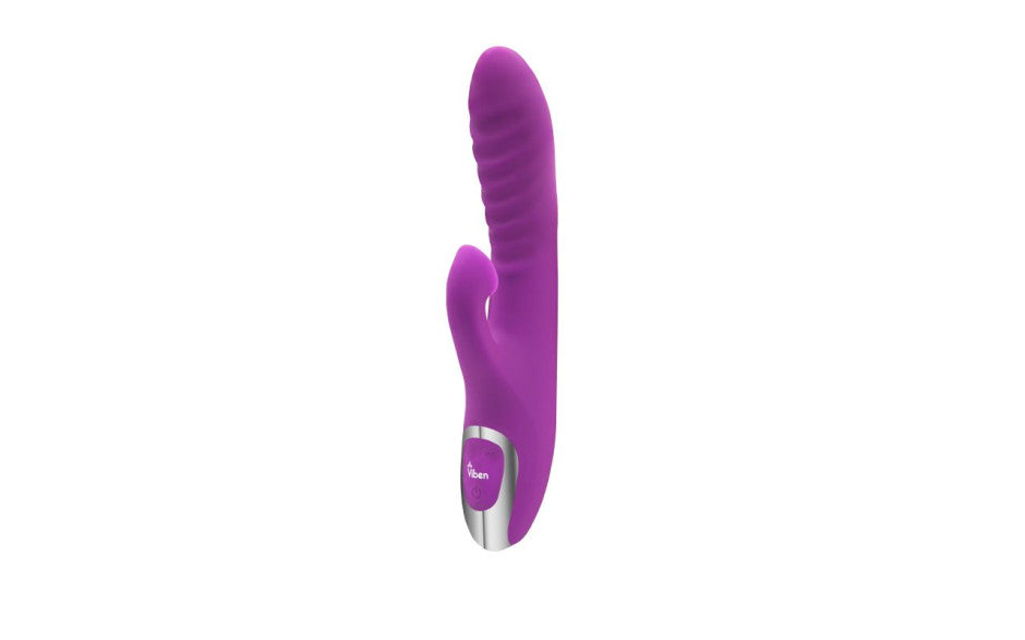 Viben Frenzy Suction 12 Function Rabbit Vibrator Berry Viben Main image