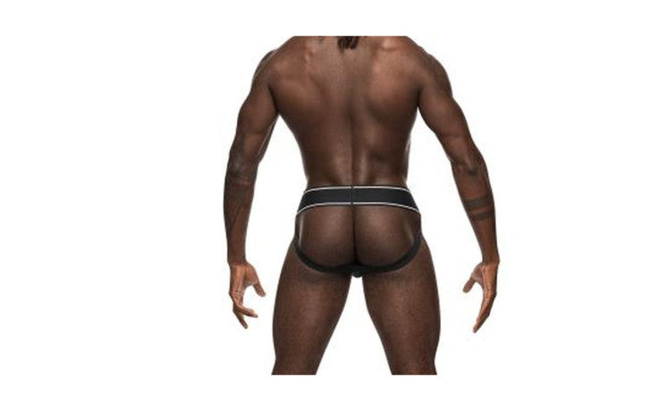 Male Power Modal Rib Mens Jock Underwear Black Male Power