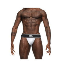 Male Power Modal Rib Mens Jock Underwear Black Secondary image