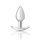Viben Cheeky Charms Silver Anchor Butt Plug With Jewel Kit Viben