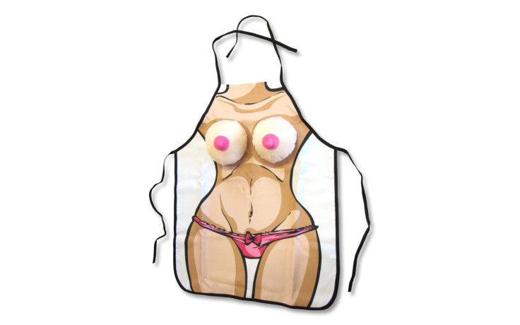 Ozze Creations Novelty BBQ Boobie Shaped Apron Ozze Creations