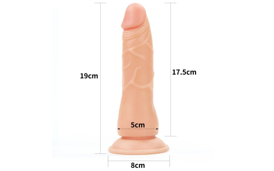 Lovetoy Ingen Easy Strap On Dildo Set Flesh 19cm Lovetoy