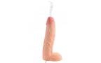 XR Brands Loadz Ultra Lifelike Dual Density Squirting Dildo With Syringe 10 Inch XR Brands