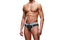 Prowler Open Back Brief Backless Mens Jock Brief White / Black Prowler